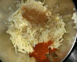 A picture of step 1 of Potato cheese bites.