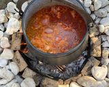 Bográcsos csirkepörkölt recept fázis 1 fotója