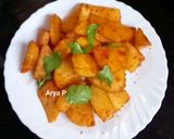 आलू चाट रेसिपी चरण 4 फोटो