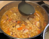 Foto del paso 4 de la receta: Garbanzos con pulpo y habichuelas