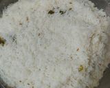 A picture of step 1 of Prawns biryani.