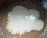 A picture of step 4 of Semolina kheer/ Rava payasam.
