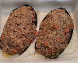 Foto del paso 8 de la receta: Berenjenas rellenas de Carne