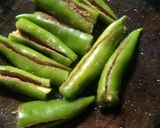 A picture of step 2 of Stuffed chilles.