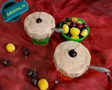 عکس مرحله 3 از دستور اسموتی موز گیلاس زردآلو🍒🍌🍑