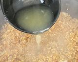 Une image de l'étape 6 de Nid de petit épeautre aux girolles.
