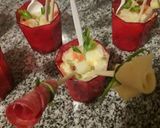 Foto del paso 4 de la receta: Macetitas de ensalada rusa y flores comestibles