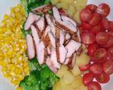 Cara Membuat Brokoli Corn Potato Salad With Smoke Chicken Home Made 5