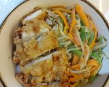 Foto langkah ke 5 dari resep Chicken Katsu Teriyaki Donburi.