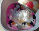 Foto langkah ke 2 dari resep Es Buah Naga Jelly.