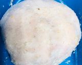 A picture of step 3 of Fried ice cream.