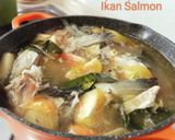 Foto langkah ke 4 dari resep Sup Kepala Ikan Salmon.