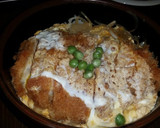 A picture of step 8 of Easy Katsudon with Sauce.