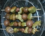 Foto del paso 3 de la receta Brochetas de verduras confitadas