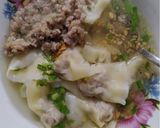 Hình bước làm 7 của món Hoành thánh