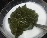 A picture of step 4 of Bathua Ka Raita.