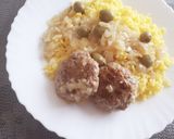 صورة لخطوة 9 من وصفة أرز باللحم المفروم وصلصة البصل