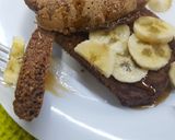 Foto del paso 4 de la receta: Hotcakes de Avena, chocolate y Banana (4 unidades)