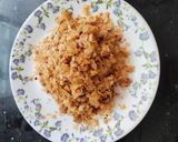 A picture of step 5 of Masala Avalakki.