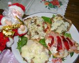 Foto del paso 18 de la receta: Pechugas de pollo y patas deshuesadas a la pizza