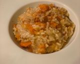 A picture of step 5 of Butternut Squash Risotto.