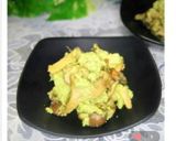A picture of step 6 of Toasted Mushrooms with Edamame Zunda Sauce.