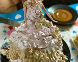 A picture of step 1 of Barbie Cake.