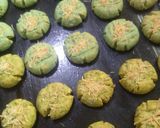 Foto langkah ke 5 dari resep Kueh Greentea and blue barleymint.