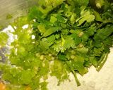 A picture of step 1 of Methi millet thepla.