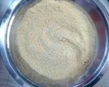A picture of step 1 of Wheat Flour Ladoo.