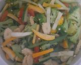 A picture of step 2 of Stir Fried Vegetables.
