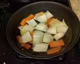 A picture of step 4 of Easy Authentic Chop Suey (Happosai)! Great for Chinese Rice Bowls or Crispy Noodles.