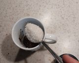 A picture of step 2 of Hand Beaten Coffee.