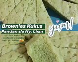 Foto langkah ke 13 dari resep Brownies Kukus Pandan ala Ny. Liem.