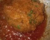 A picture of step 4 of Gobhi Musallam.