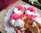 Foto langkah ke 8 dari resep Donat Tape Singkong Merah Putih.