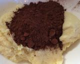 A picture of step 6 of Chocolate Milk Powder Burfi.