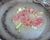 Hình bước làm 2 của món Giá xào thịt bò