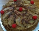 A picture of step 3 of Apple updown cake.