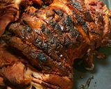 Parasztsonkás egyben sült tarja recept fázis 5 fotója