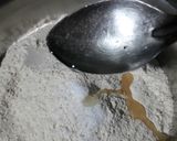 A picture of step 3 of Sattu Paratha.