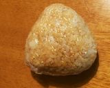 A picture of step 4 of Easy & Delicious! Grilled Cheese and Bonito Rice Balls (Yaki Onigiri).