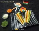 A picture of step 8 of Tricolour Sandwich.