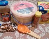 Foto del paso 1 de la receta: Nieve de napolitano en canastita 🍨