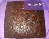 A picture of step 5 of Wacky Chocolate cake.