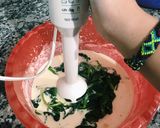 Foto del paso 2 de la receta: Waffles de espinaca
