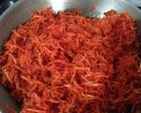 गाजर ची बर्फी रेसपी (Gajar barfi recipe in marathi) रेसिपी स्टेप 3 फोटो 