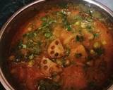 Green peas with kamal kakri recipe step 6 photo