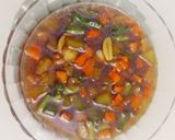 Foto langkah ke 3 dari resep Asem -asem sayur buncis wortel.