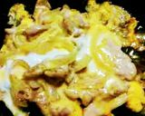 A picture of step 7 of Easy Chicken and Egg Rice Bowl with Noodle Soup Base.